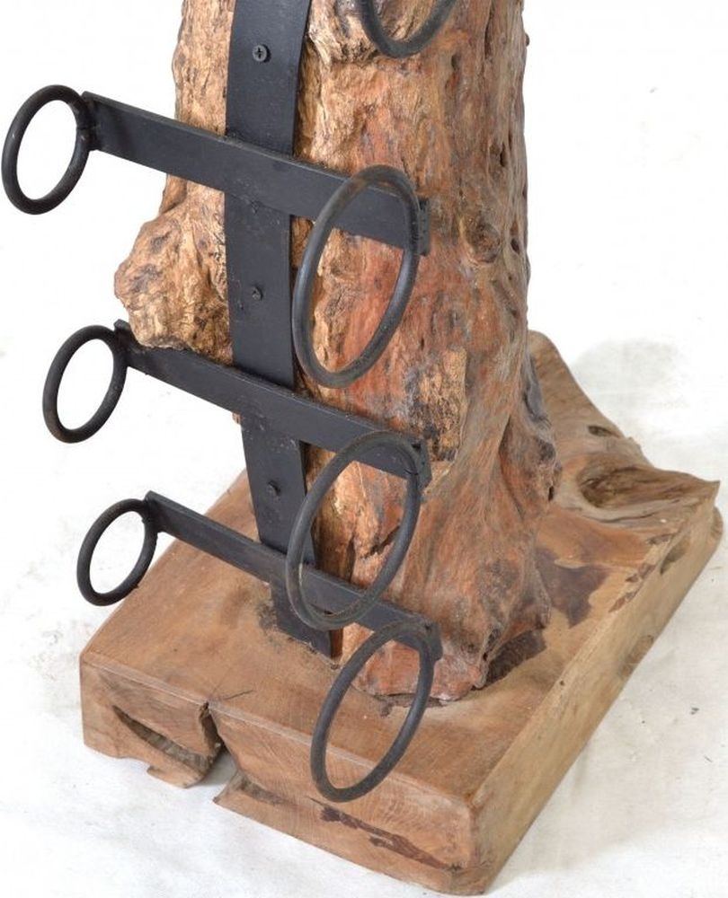 Product photograph of Ancient Mariner Wooden Medium Eroded Wine Rack from Choice Furniture Superstore.