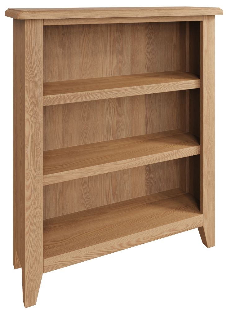 Product photograph of Eva Light Oak Bookcase from Choice Furniture Superstore.