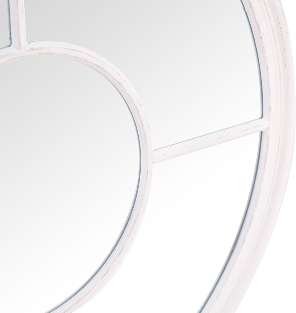 Product photograph of Round Window Mirror - Dia 100cm from Choice Furniture Superstore.