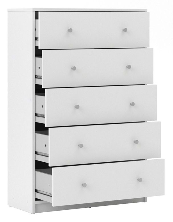 Product photograph of May Chest Of 5 Drawer from Choice Furniture Superstore.