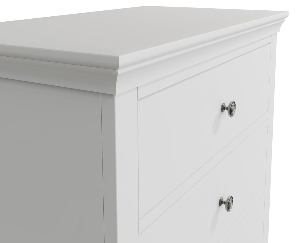 Chantilly White Painted 3 Drawer Chest - Cfs Uk