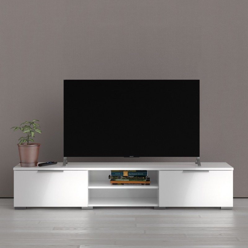 Product photograph of Match Tv Unit 2 Drawer 2 Shelf from Choice Furniture Superstore.