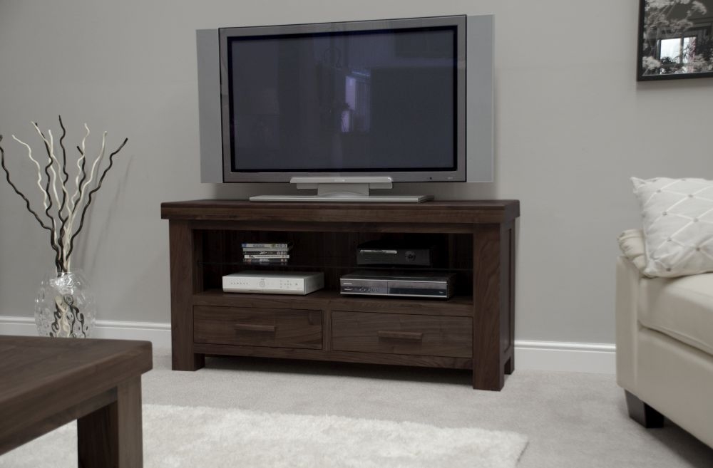 Product photograph of Homestyle Gb Walnut Tv Unit from Choice Furniture Superstore.