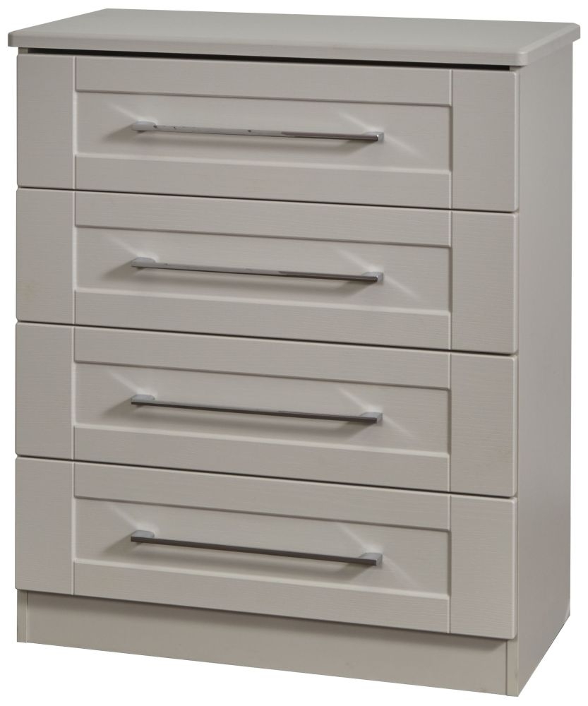 Product photograph of York 4 Drawer Chest from Choice Furniture Superstore.