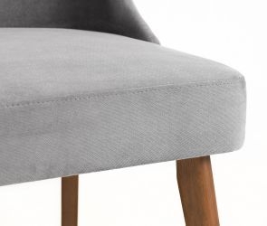 Product photograph of Set Of 2 Huxley Grey Fabric Dining Chair from Choice Furniture Superstore.