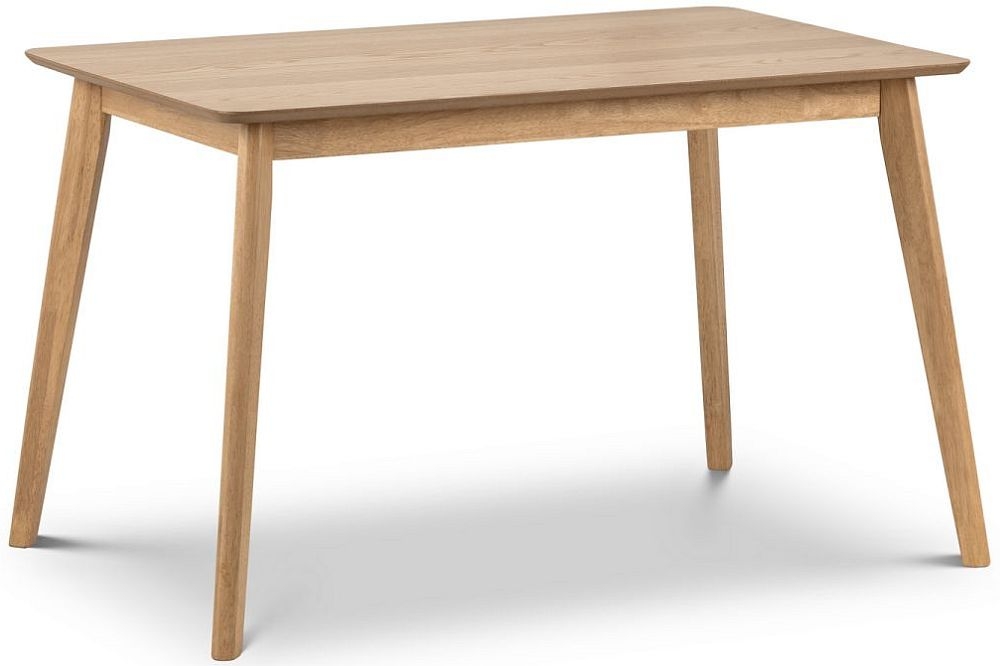 Product photograph of Boden Oak Dining Table - 4 Seater from Choice Furniture Superstore.