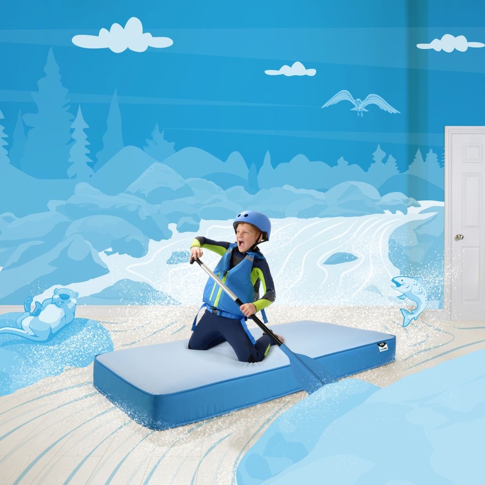 Product photograph of Jay-be Simply Kids Waterproof Sprung Mattress from Choice Furniture Superstore.