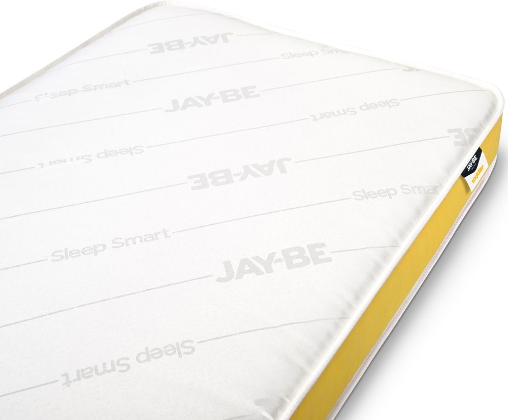 Product photograph of Jay-be Toddler Kids Anti-allergy Pocket Sprung Mattress from Choice Furniture Superstore.