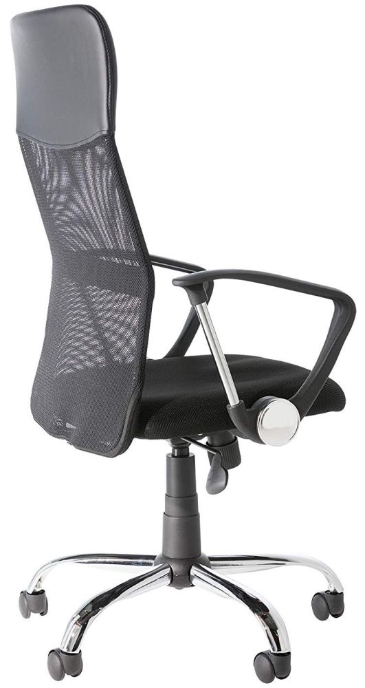 Product photograph of Alphason Orlando Mesh Office Chair - Aoc4087-blk from Choice Furniture Superstore.