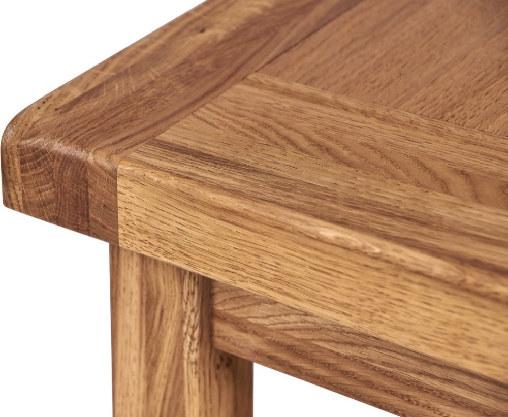 Product photograph of Kent Oak Square Coffee Table from Choice Furniture Superstore.