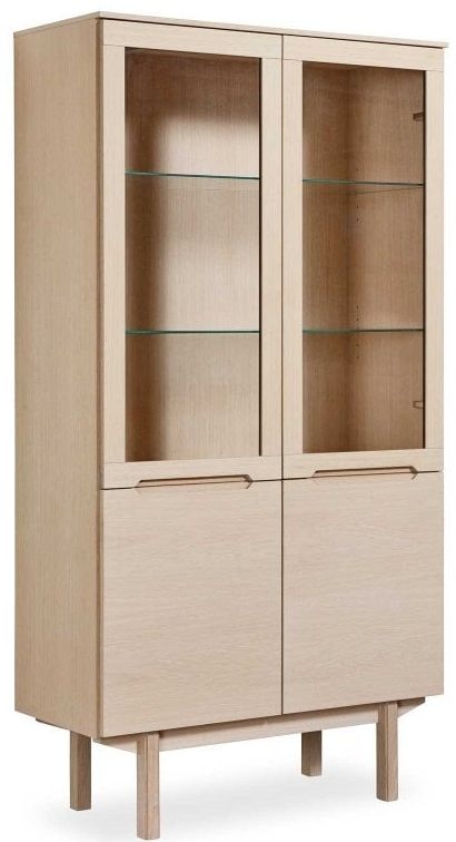 Product photograph of Skovby Sm307 Display Cabinet from Choice Furniture Superstore.