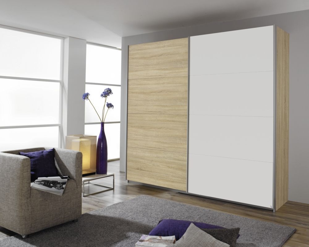 Product photograph of Rauch Quadra Decor Sliding Wardrobe - Variation Available from Choice Furniture Superstore.