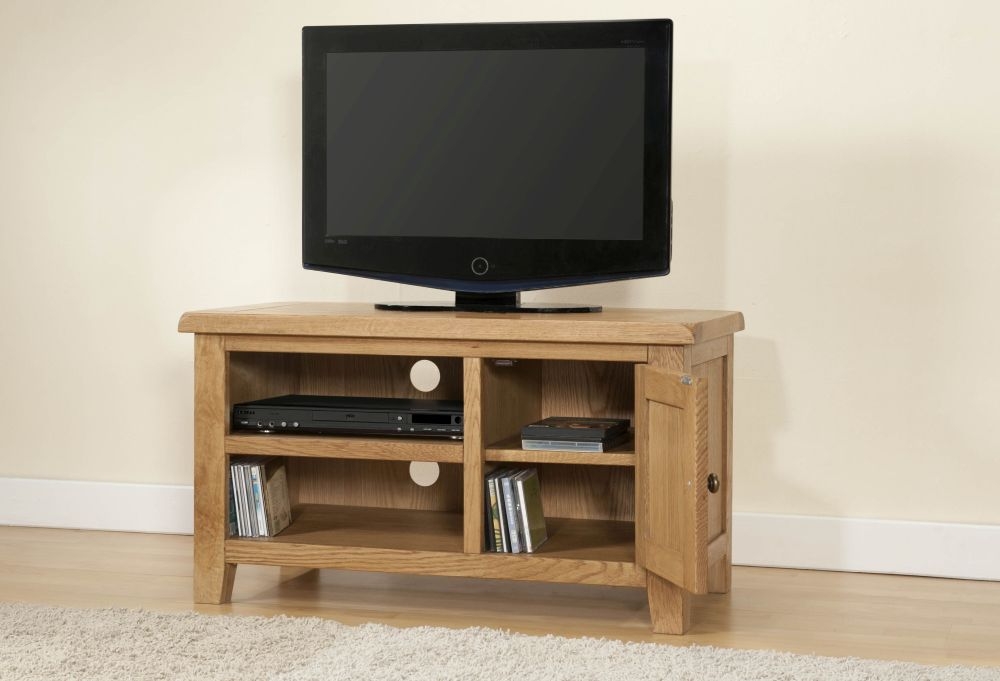 Product photograph of Dorset Oak Standard Tv Unit from Choice Furniture Superstore.
