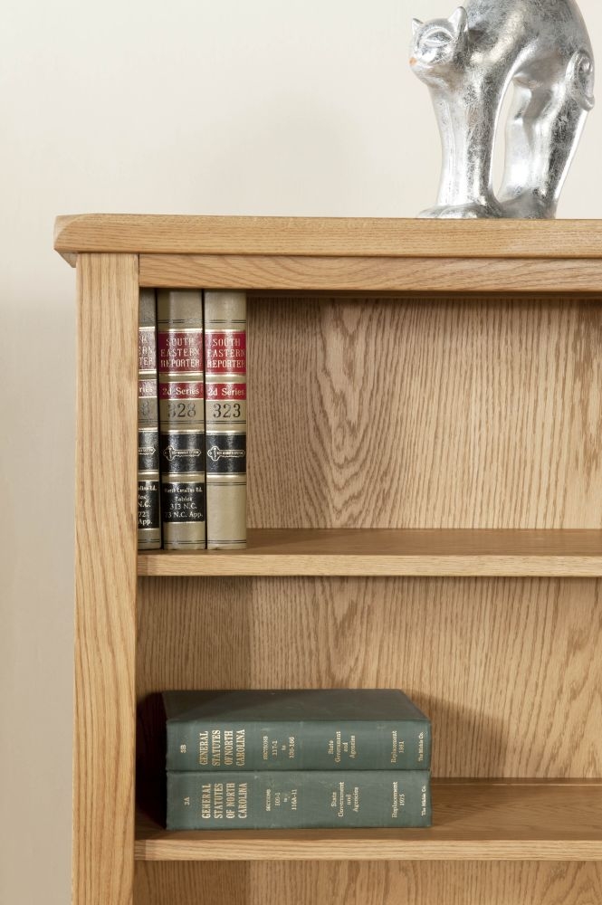 Product photograph of Dorset Oak Tall Bookcase from Choice Furniture Superstore.