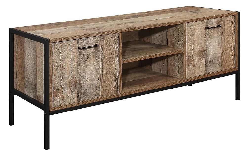 Product photograph of Urban Rustic Tv Unit Up To 59inch from Choice Furniture Superstore.