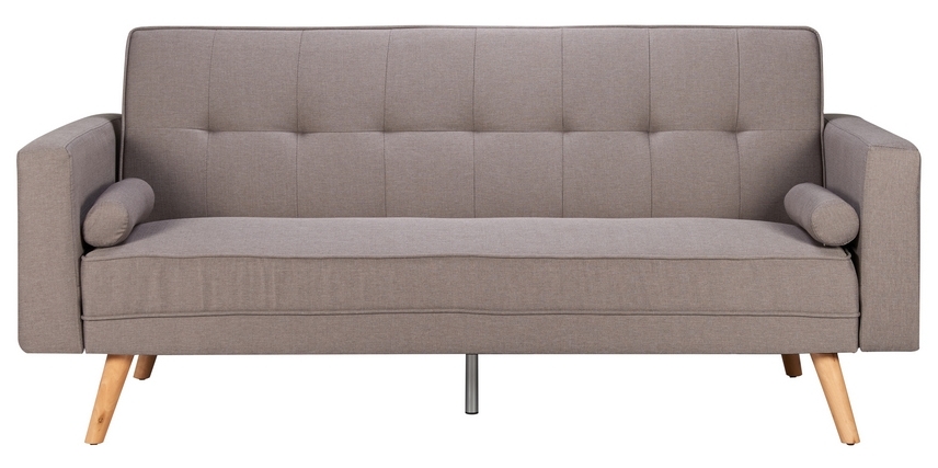 Product photograph of Ethan Grey Fabric 3 Seater Sofa Bed from Choice Furniture Superstore.