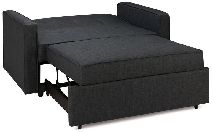 Product photograph of Otto Grey Fabric 2 Seater Sofa Bed from Choice Furniture Superstore.