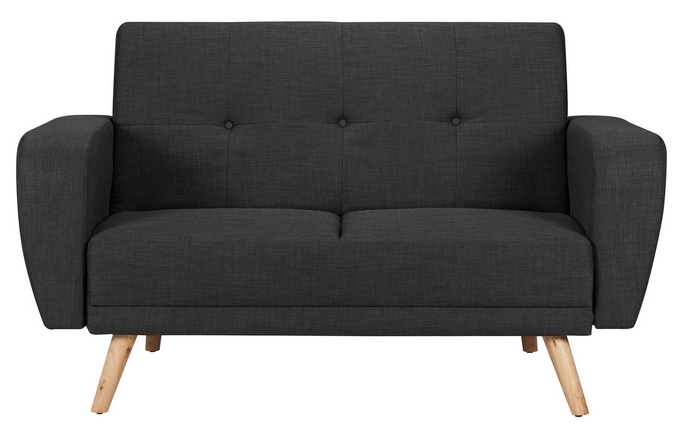 Product photograph of Farrow Grey Fabric 2 Seater Sofa Bed from Choice Furniture Superstore.