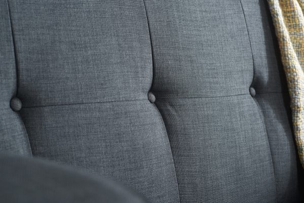 Product photograph of Farrow Grey Fabric 3 Seater Sofa Bed from Choice Furniture Superstore.