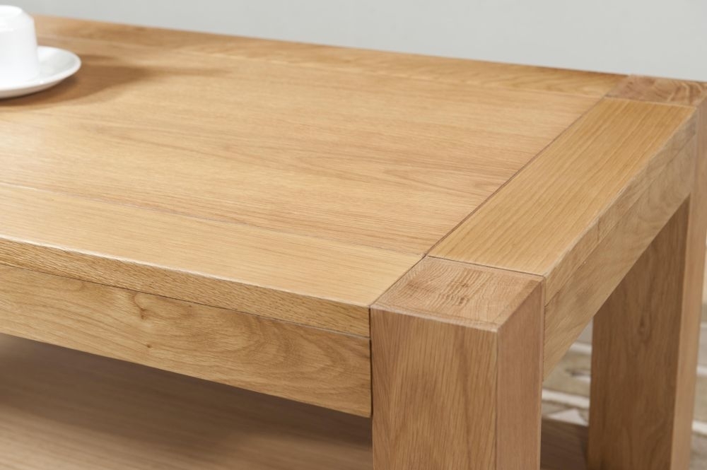 Milano Oak Coffee Table CFS Furniture UK