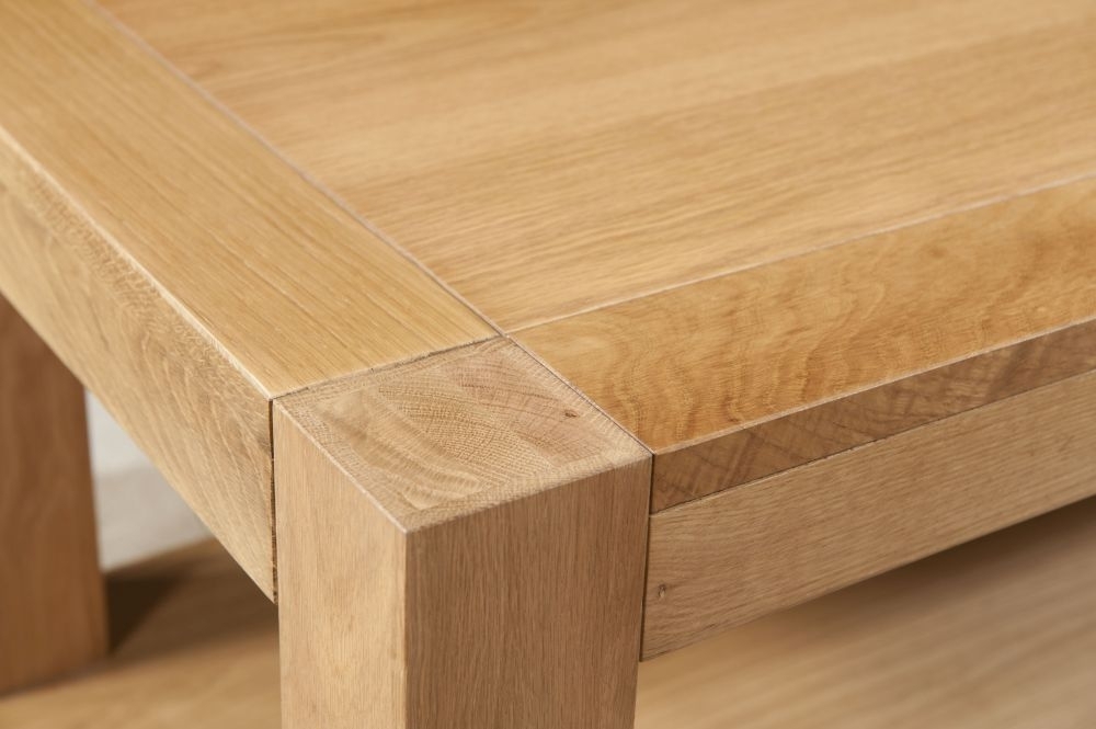 Product photograph of Milano Oak Coffee Table from Choice Furniture Superstore.