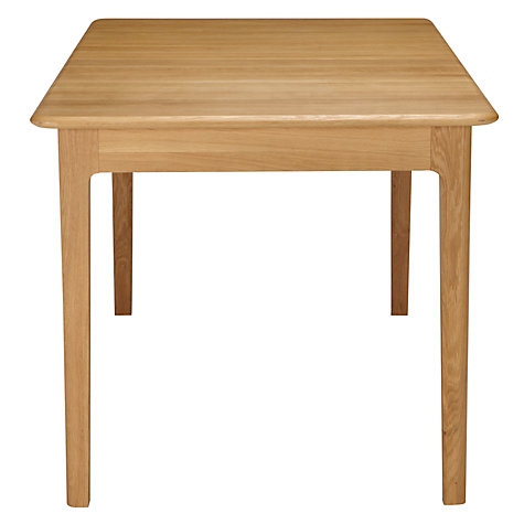 Product photograph of Hudson Oak 6 Seater Extending Dining Table from Choice Furniture Superstore.