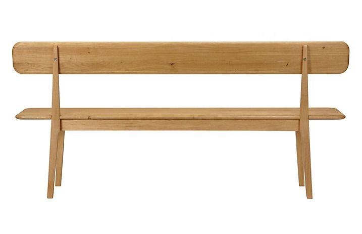 Product photograph of Hudson Oak Large Bench from Choice Furniture Superstore.