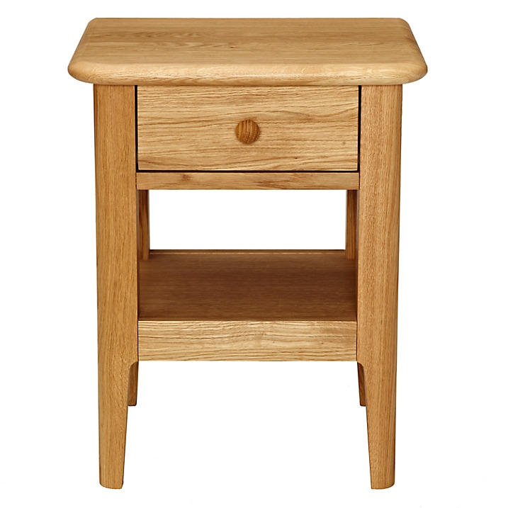 Product photograph of Hudson Oak Side Table from Choice Furniture Superstore.