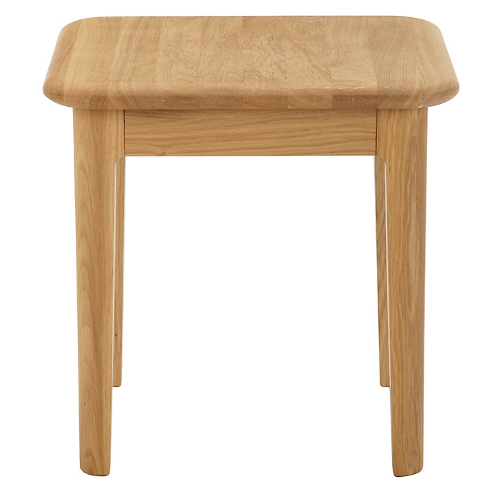 Product photograph of Hudson Oak Nest Of Tables from Choice Furniture Superstore.