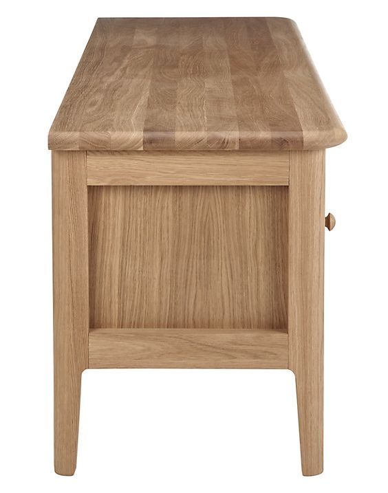 Product photograph of Modena Oak Tv Stand from Choice Furniture Superstore.