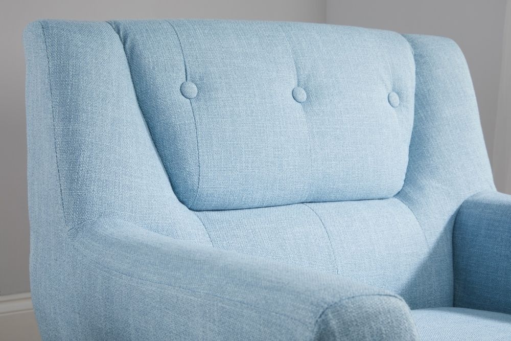 Product photograph of Birlea Lambeth Fabric Armchair from Choice Furniture Superstore.