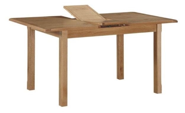 Product photograph of Kilmore Oak 4 Seater Extending Dining Table from Choice Furniture Superstore.