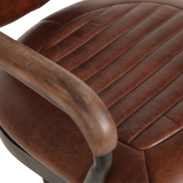 Product photograph of Carlton Additions Leather Office Chair from Choice Furniture Superstore.