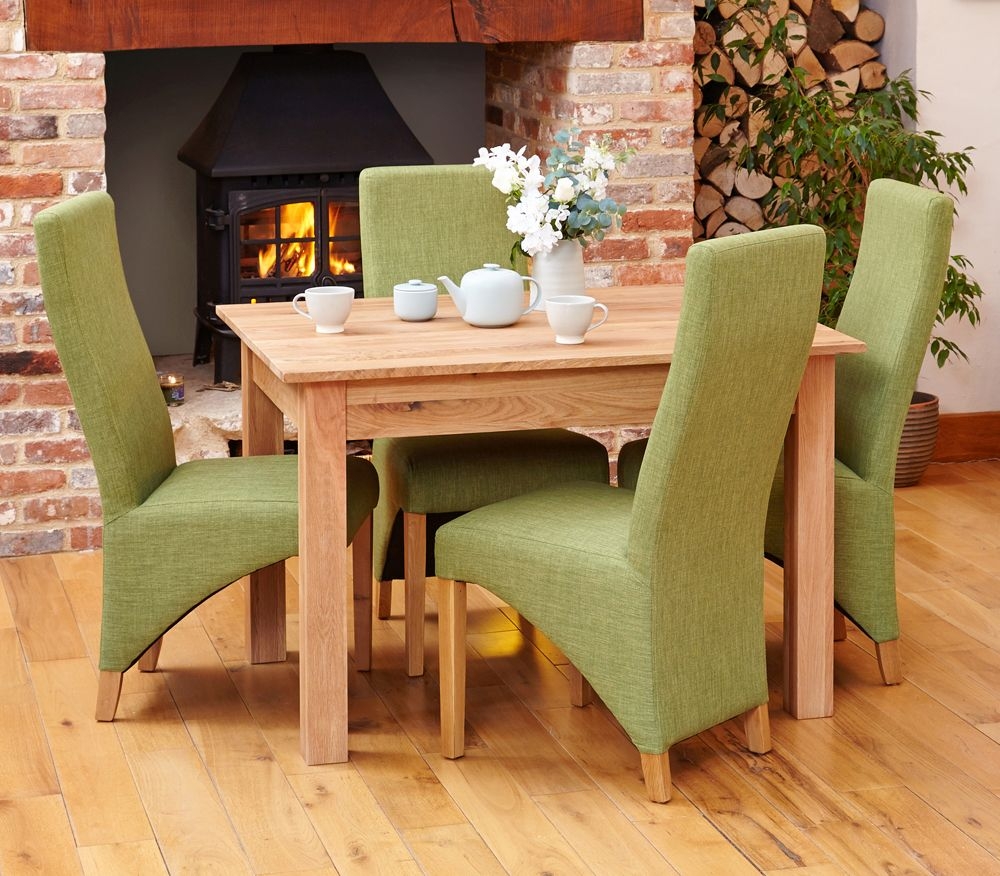 Product photograph of Mobel Oak Small Dining Table - 4 Seater from Choice Furniture Superstore.