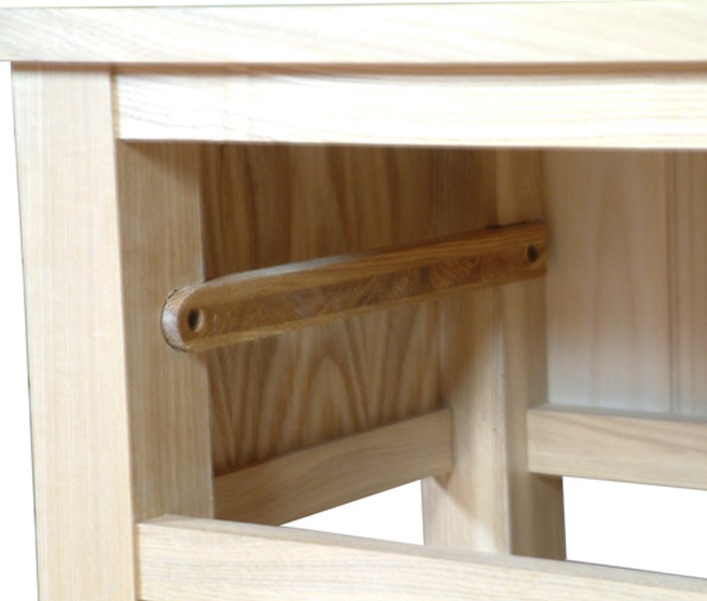 Product photograph of Mobel Oak 1 Door 1 Drawer Bedside Cabinet from Choice Furniture Superstore.