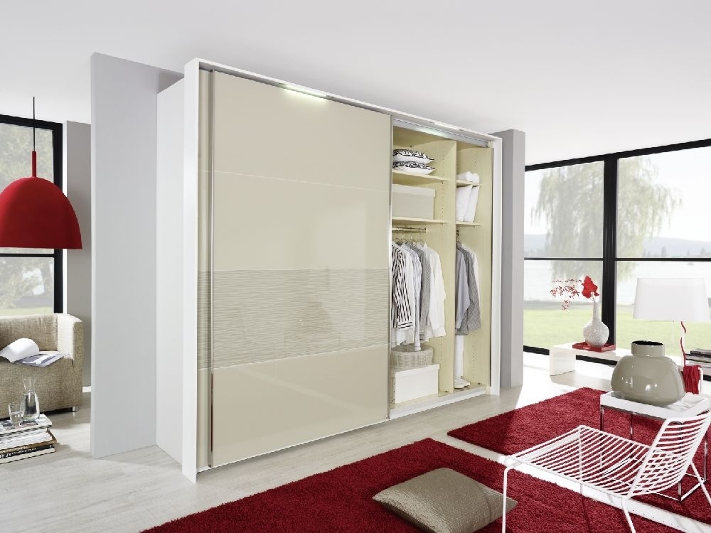 Product photograph of Rauch Xtend Sliding Wardrobe With Line 3 - Variation Available from Choice Furniture Superstore.