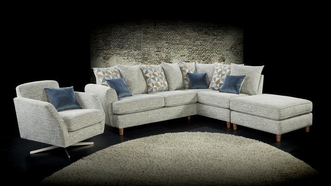 Product photograph of Lebus Lusso Grady Fabric Sofa Suite from Choice Furniture Superstore.