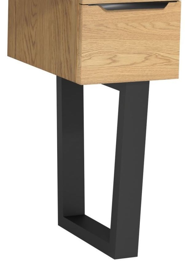 Product photograph of Fusion Oak Dressing Table from Choice Furniture Superstore.