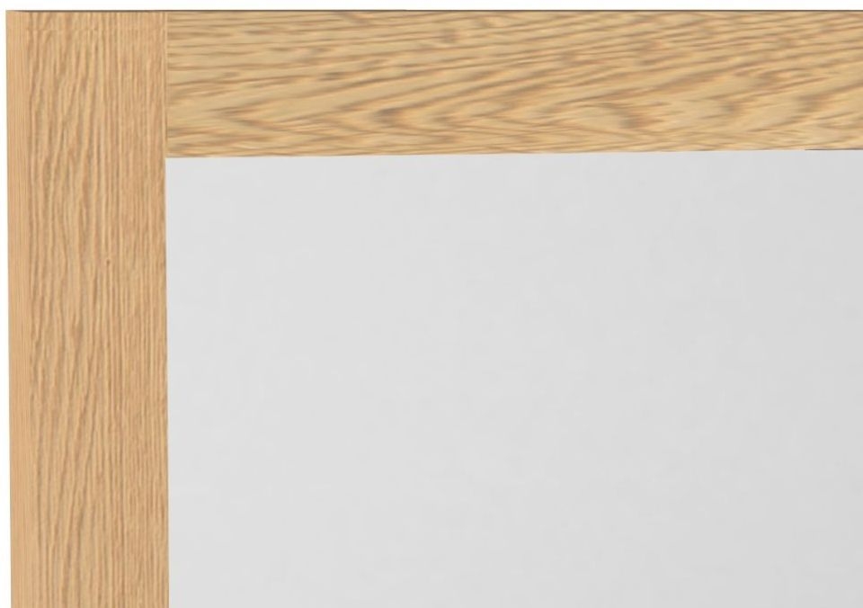 Product photograph of Fusion Oak Dressing Table Mirror from Choice Furniture Superstore.