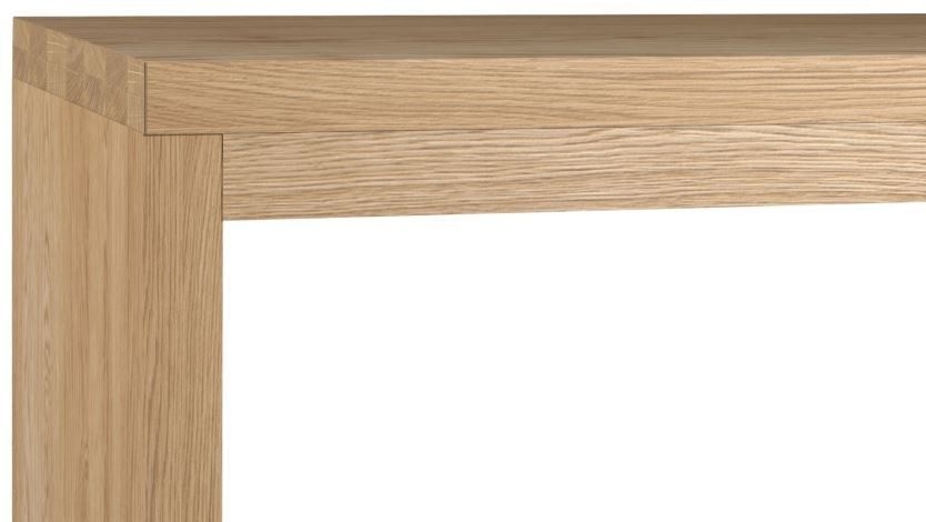 Product photograph of Fusion Oak Desk from Choice Furniture Superstore.