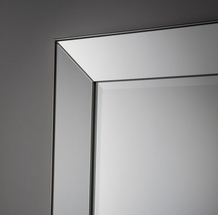 Product photograph of Bertoni Rectangular Mirror - 81cm X 106 5cm from Choice Furniture Superstore.