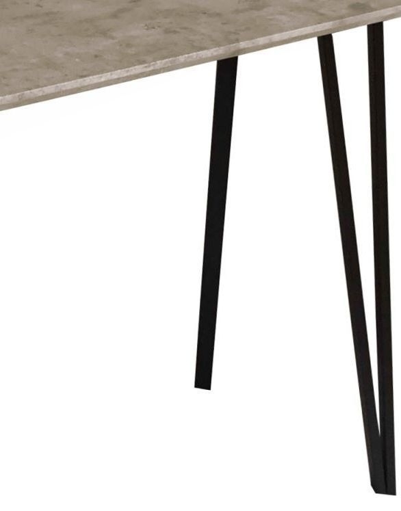 Product photograph of Tetro Concrete Effect Bar Table from Choice Furniture Superstore.
