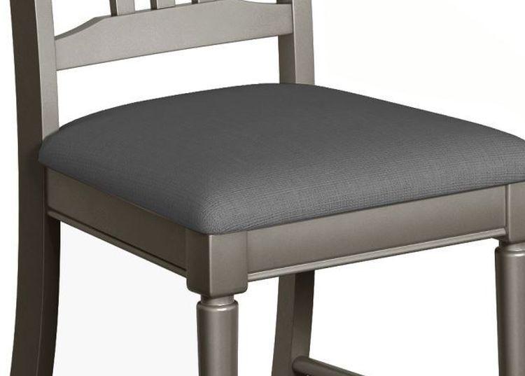 Product photograph of Harmony Grey Painted Pine Dining Chair Sold In Pairs from Choice Furniture Superstore.