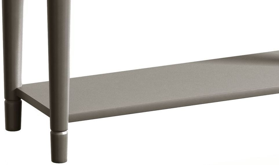 Product photograph of Harmony Grey Painted Pine Console Table from Choice Furniture Superstore.