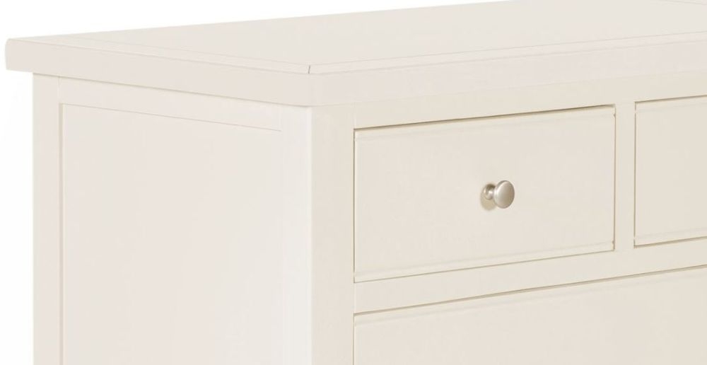 Product photograph of Lily White Painted 2 Over 2 Drawer Chest from Choice Furniture Superstore.