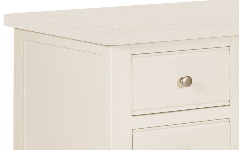 Product photograph of Lily White Painted Dressing Table from Choice Furniture Superstore.