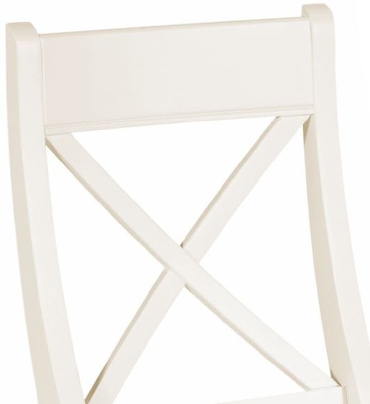 Product photograph of Lily White Painted Bedroom Chair from Choice Furniture Superstore.