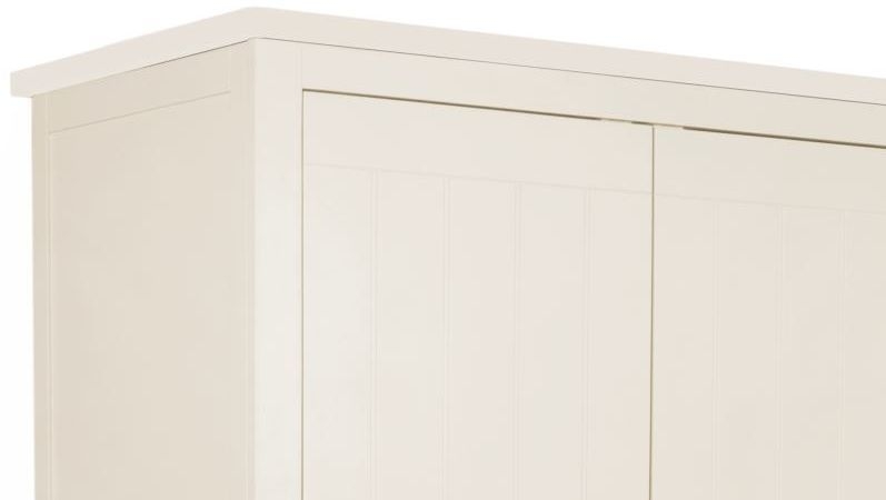 Product photograph of Lily White Painted Gents Wardrobe from Choice Furniture Superstore.