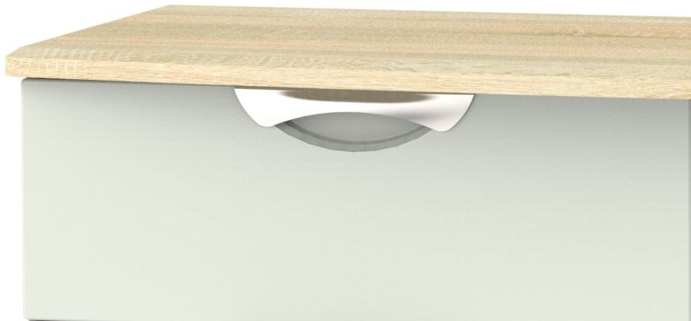 Product photograph of Camden Cashmere And Oak Effect Bed Box from Choice Furniture Superstore.