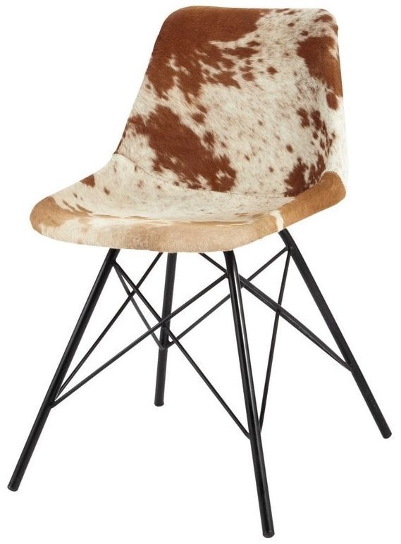 Product photograph of Baltic Live Edge Brown Dining Chair Sold In Pairs from Choice Furniture Superstore.